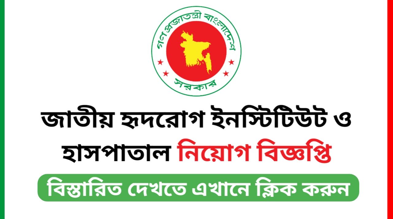 NICVD Job Circular 2025